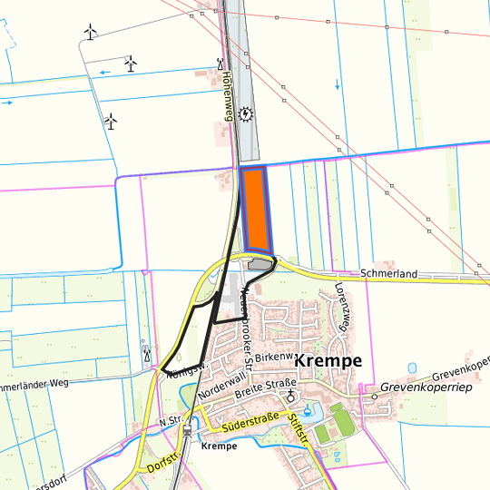Detailed view of the requested site