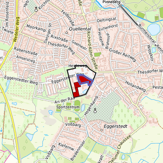 Detaildarstellung der gesuchten Gewerbefläche