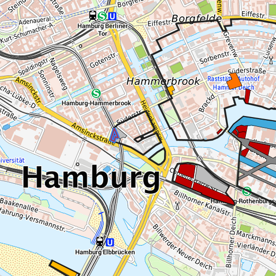 Detailed view of the requested site