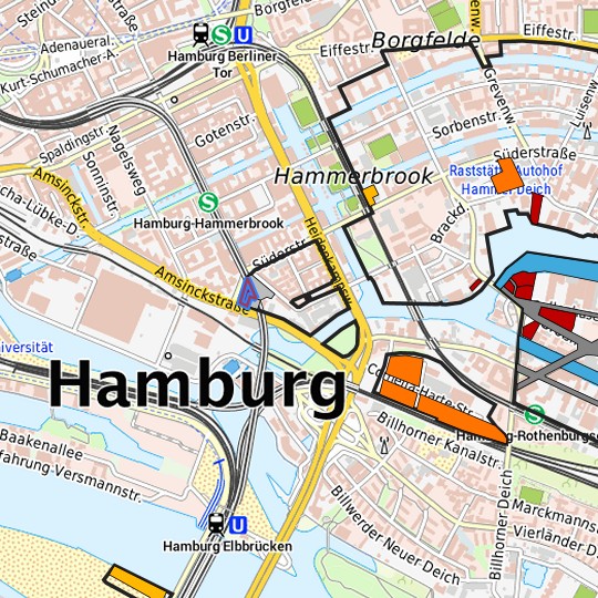 Detailed view of the requested site
