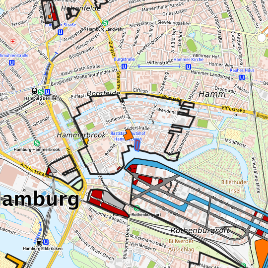 Detailed view of the requested site