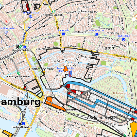 Detailed view of the requested site