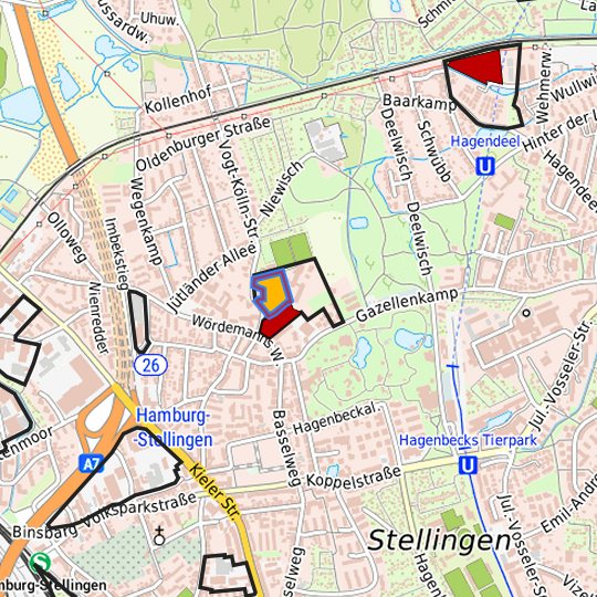 Detailed view of the requested site