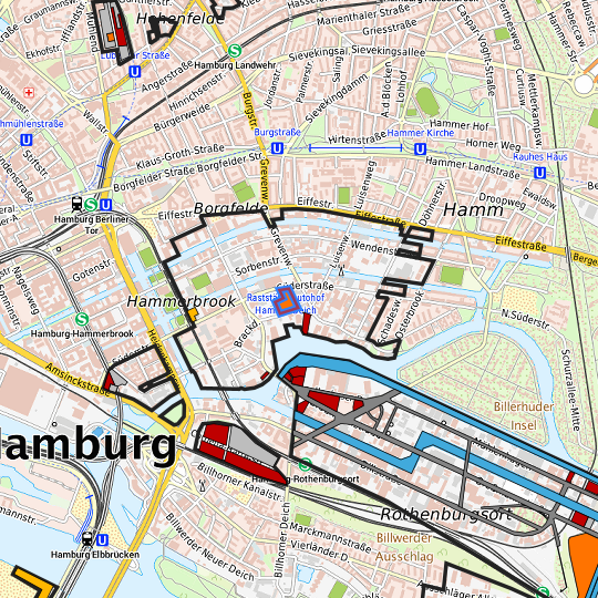 Detailed view of the requested site
