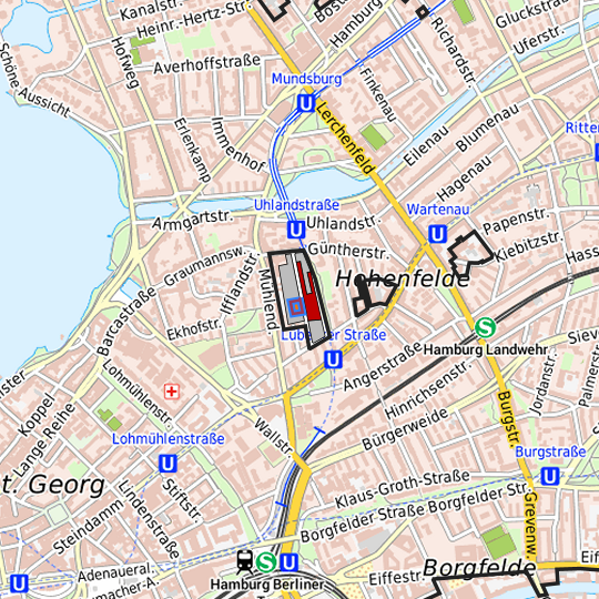 Detailed view of the requested site
