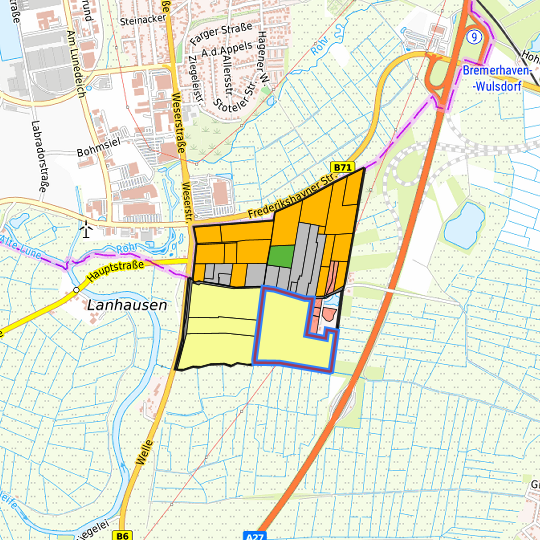 Detaildarstellung der gesuchten Gewerbefläche