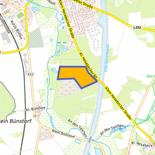 Detaildarstellung der gesuchten Gewerbefläche