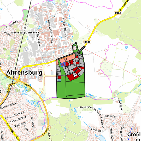 Detaildarstellung der gesuchten Gewerbefläche