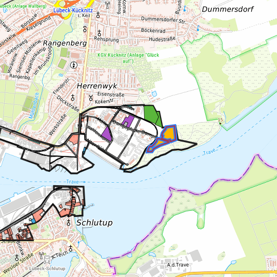 Detaildarstellung der gesuchten Gewerbefläche
