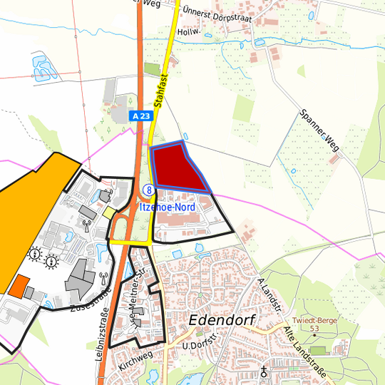 Detailed view of the requested site