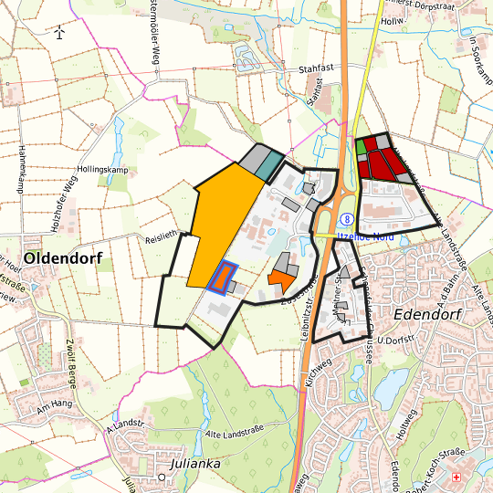 Detailed view of the requested site