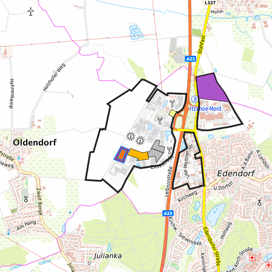 Detailed view of the requested site