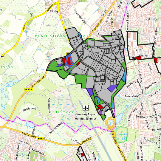 Detaildarstellung der gesuchten Gewerbefläche