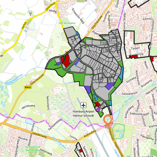 Detaildarstellung der gesuchten Gewerbefläche