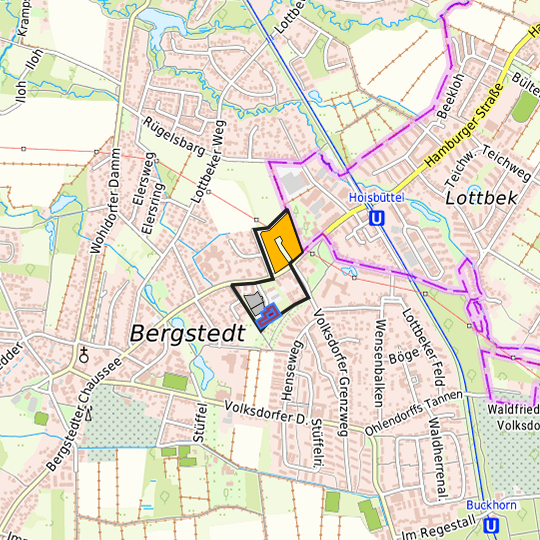 Detaildarstellung der gesuchten Gewerbefläche