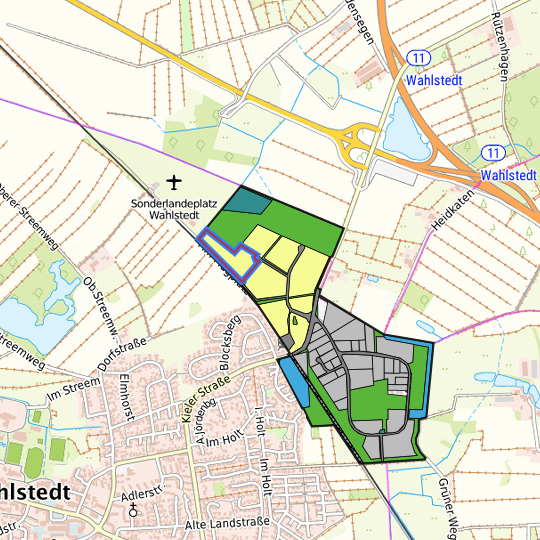 Detailed view of the requested site