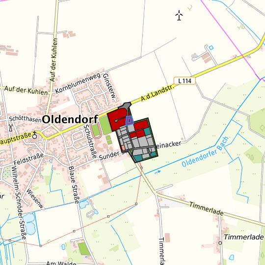 Detailed view of the requested site