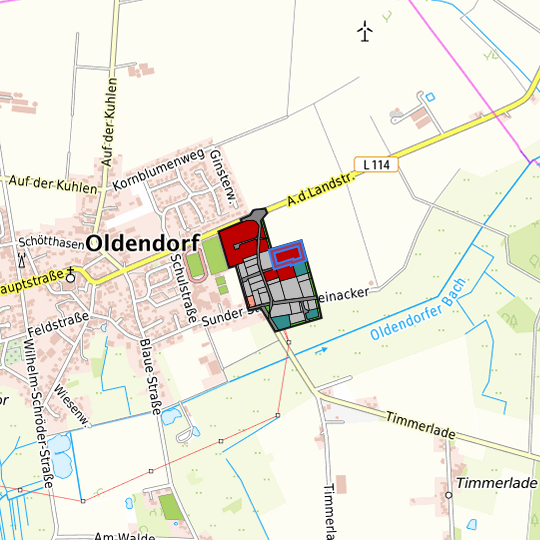 Detailed view of the requested site