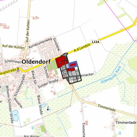 Detailed view of the requested site