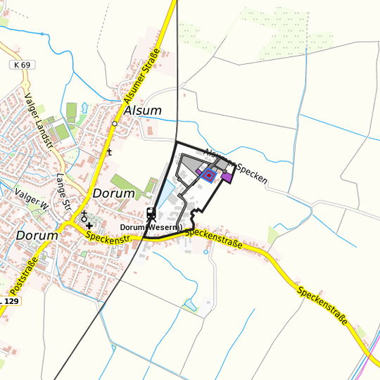 Detaildarstellung der gesuchten Gewerbefläche