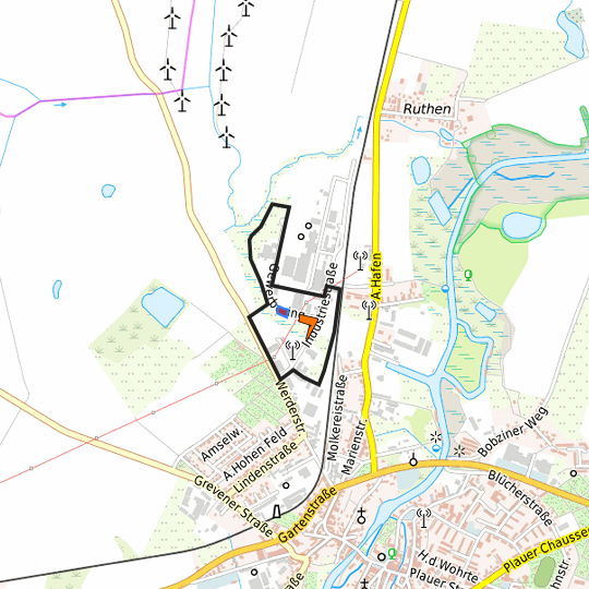 Detailed view of the requested site