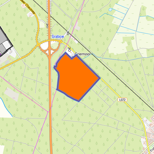 Detailed view of the requested site