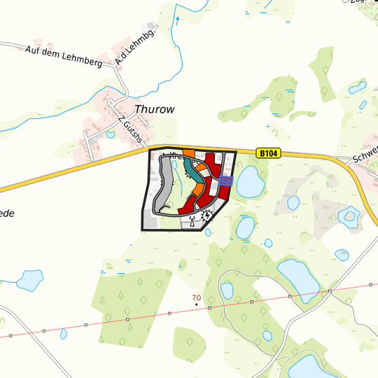 Detaildarstellung der gesuchten Gewerbefläche
