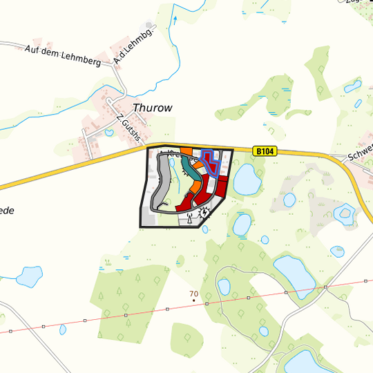 Detaildarstellung der gesuchten Gewerbefläche