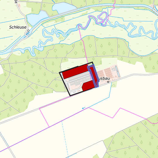 Detaildarstellung der gesuchten Gewerbefläche