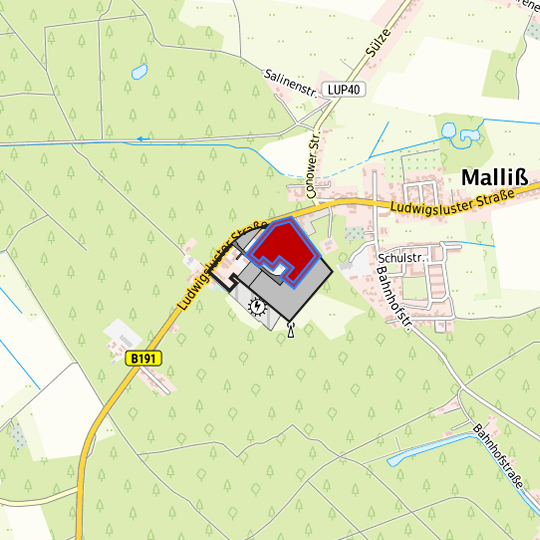 Detailed view of the requested site