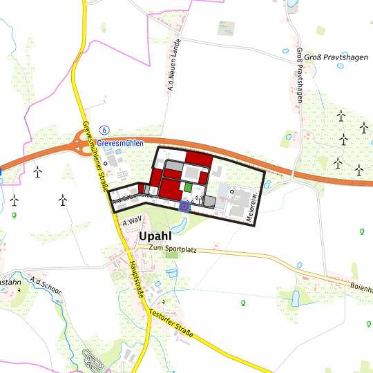 Detailed view of the requested site