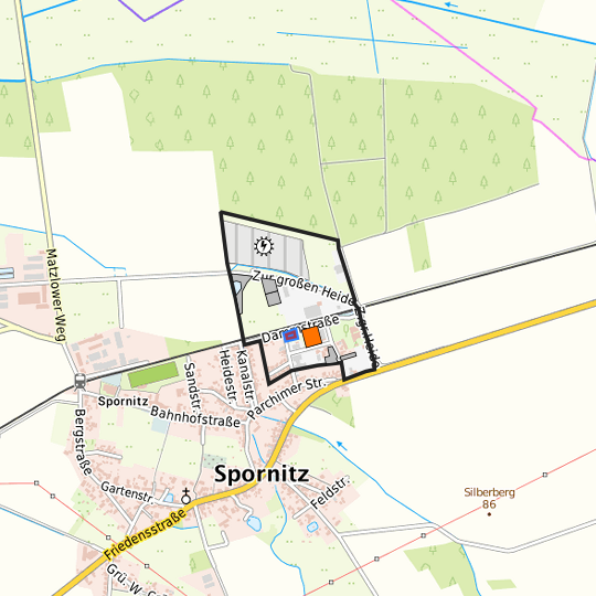 Detailed view of the requested site