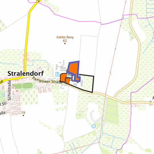 Detaildarstellung der gesuchten Gewerbefläche