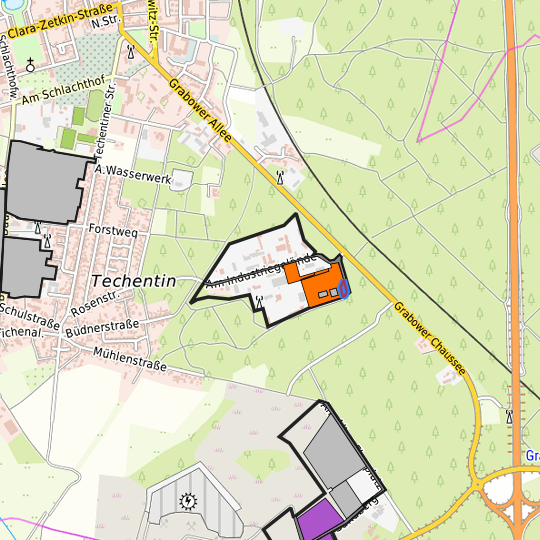 Detaildarstellung der gesuchten Gewerbefläche