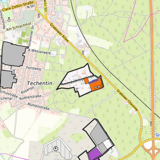 Detaildarstellung der gesuchten Gewerbefläche