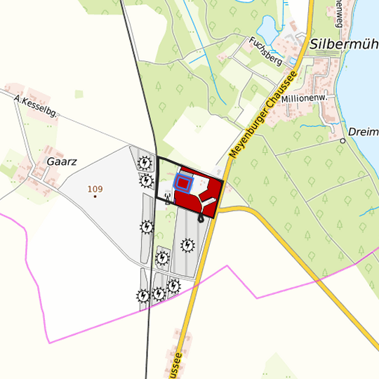 Detailed view of the requested site
