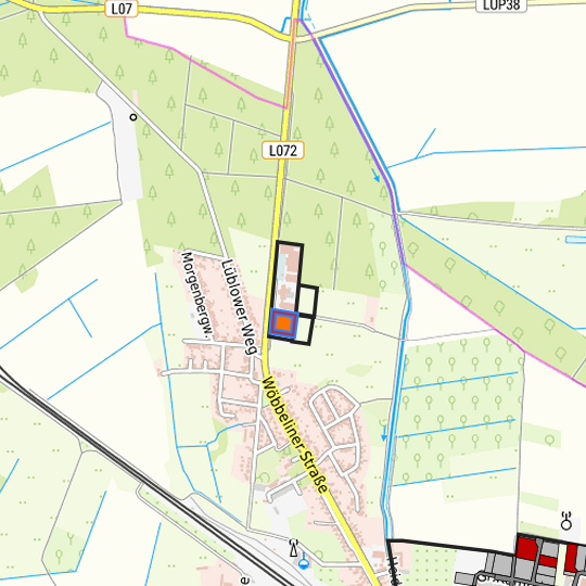 Detailed view of the requested site