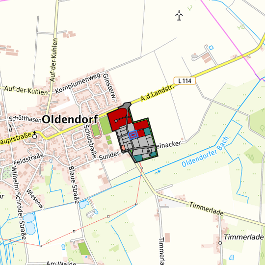 Detailed view of the requested site
