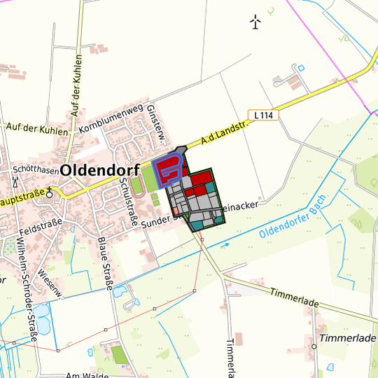 Detailed view of the requested site