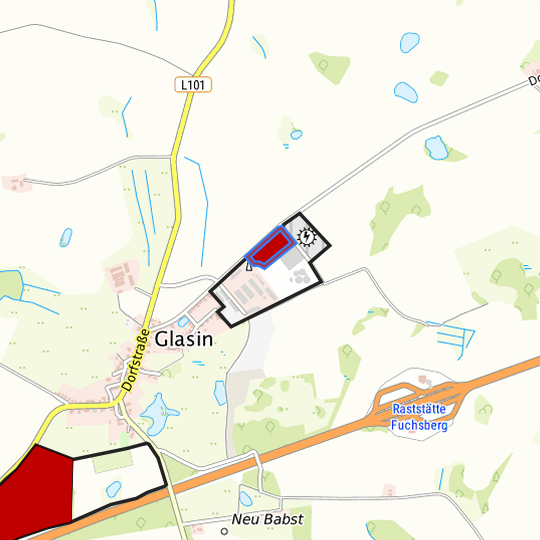 Detailed view of the requested site