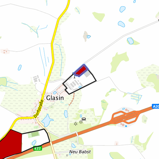 Detailed view of the requested site