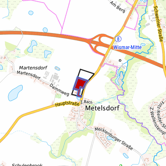 Detaildarstellung der gesuchten Gewerbefläche