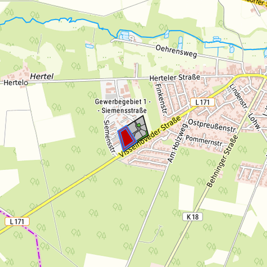 Detailed view of the requested site