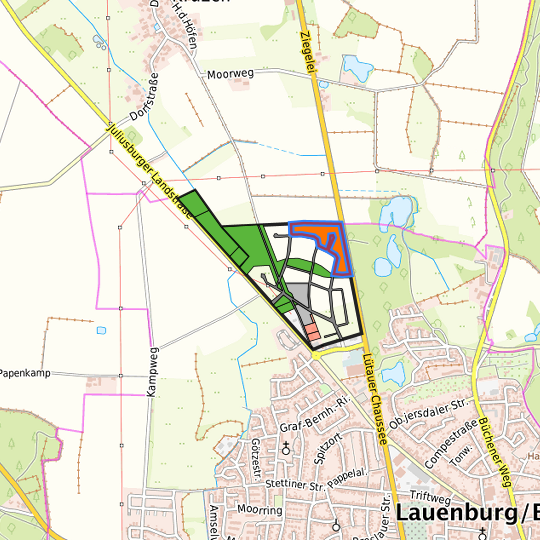 Detaildarstellung der gesuchten Gewerbefläche