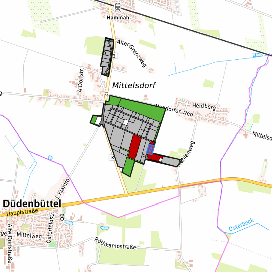 Detaildarstellung der gesuchten Gewerbefläche