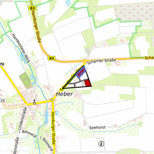 Detaildarstellung der gesuchten Gewerbefläche