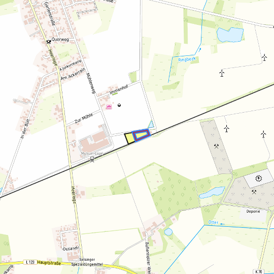 Detailed view of the requested site