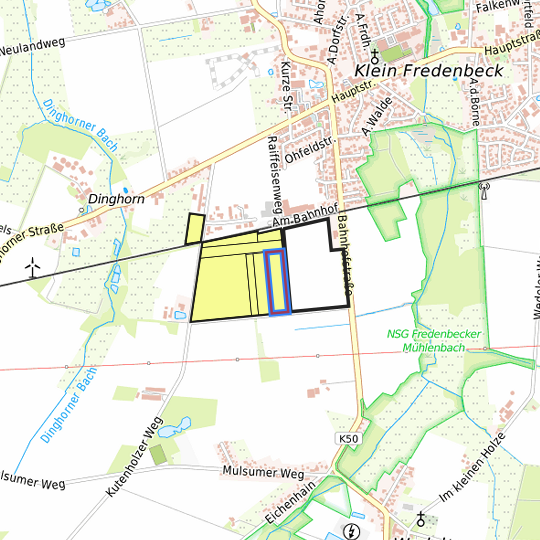 Detaildarstellung der gesuchten Gewerbefläche