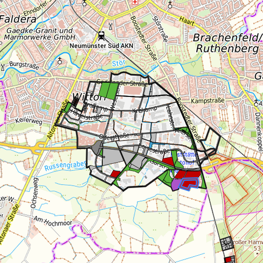 Detailed view of the requested site