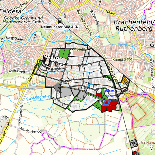 Detailed view of the requested site